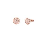 Ted Baker Eisley Rose Gold Finish Pink Enamel Mini Button Stud Earrings TBJ1266-24-134