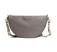 Ted Baker Essina Shoulder Bag Webbing Leather Half Moon Crossbody Bag Mid Grey