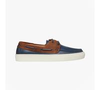 Ted Baker Mens Euenb Leather & Suede Boat Shoes in Navy - Size UK 11