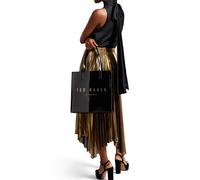 Ted Baker female Faux Leather Tote Bag - Black, Black,Navy