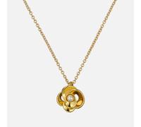 Ted Baker Flo Pearl Gold-Plated Flower Necklace