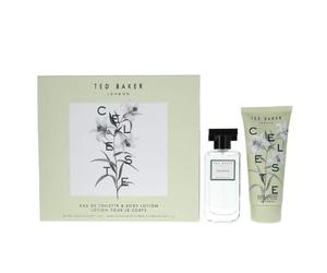 Ted Baker Floret Celeste 50ml Eau de Toilette, 100ml Body Lotion Gift Set Her