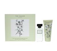 Ted Baker Floret Celeste 50ml Eau de Toilette Gift Set 100ml Body Lotion for Her