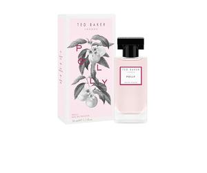 Ted Baker Floret Polly Eau de Toilette for Women, Fruity Floral Perfume with Mandarin, Jasmine & Vanilla, Elegant Fragrance Scent, Fresh, Peach, Mandarin, White Musk for Her 50ml/ 1.7 fl oz
