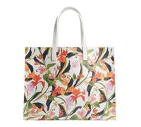 Ted Baker Florish Floral Printed Extra Large Icon Bag Cream, cream, One Size