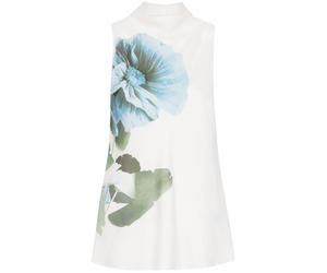 Ted Baker flower-print sleeveless blouse - White 1