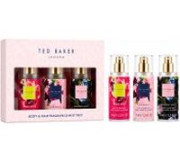 Ted Baker Fusion Mini Body & Hair Mist Trio Gift Set, 3x 75ml