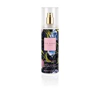Ted Baker Fusion Midnight Petal Hair & Body Mist, Floral Vanilla, 200ml | Fragrance mist for both hair and skin with pro vitamin B5. A floral vanilla scent with orchid, rose, sugar amber and tonka.