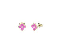 Ted Baker Gayla Garland Stud Earrings for Women (Gold/Hot Pink & Crystal)