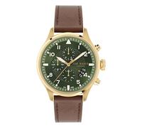 Ted Baker Men's Analog Quartz Watch with Leather Strap BKPFMF4089I