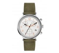 Ted Baker Gents Mimosaa Chrono Brown Leather Watch BKPMMF125 - - Leather / Stainless Steel