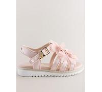 Ted Baker Girls Flower Strap Sandals, Pink, Size 6 Younger Pink