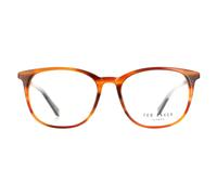 Ted Baker Glasses Frames TB8219 Archer 351 Cognac Horn Men