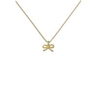 Ted Baker Blaire Mini Metal Bow Pendant Necklace for Women (Gold)