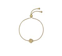 Ted Baker Florina Crystal Flower Adjustable Bracelet For Women (Gold/Crystal)