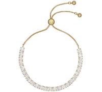 Ted Baker Melrah Crystal Adjustable Tennis Bracelet For Women (Gold/Crystal)