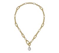Ted Baker Timora Twisted Pearl Pendant Necklace for Women (Gold/Pearl)