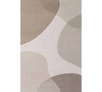 The Rugs Ted Baker Hackney Wool Rug Clarissa Handwoven Abstract Living Room Rug In Beige
