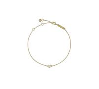 Ted Baker Halle Mini Crystal Heart Adjustable Bracelet for Women (Gold/Crystal)