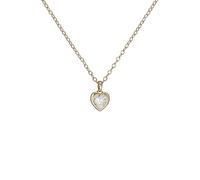 Ted Baker HANNELA Gold Tone Crystal Heart Pendant Necklace TBJ1681-02-02