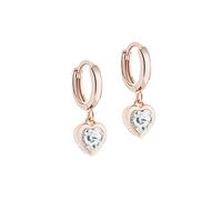 Ted Baker Hanniy Crystal Heart Huggie Hoop Earrings For Women