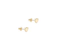 Ted Baker HARLY: Gold Tone Tiny Heart Stud Earrings