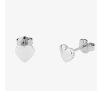 Ted Baker Harly Tiny Heart Stud Earrings For Women (Silver)