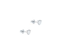 Ted Baker HARLY: Silver Tone Tiny Heart Stud Earrings