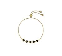 Ted Baker Harriet Enamel Heart Adjustable Bracelet (Gold/Black)