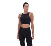 Ted Baker Sport Womens Helen Long Line Lux Training Bra, Black, Large