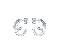 Ted Baker Helias Double Hoop Crystal Earrings For Women