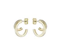 Ted Baker Helias Double Hoop Crystal Earrings For Women