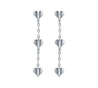 Ted Baker Helin Flutter Heart Drop Earrings for Women (Silver)