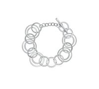 Ted Baker Hulie Multi Hoop Adjustable Bracelet For Women (Silver)