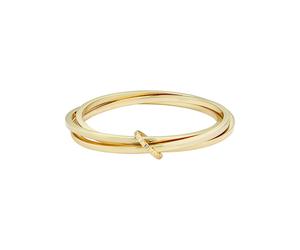 Ted Baker HUULIA: Gold Tone Multi Hoop Bangle Bracelet