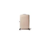 Ted Baker Icon Case Large Suitcase 79cm Putty Patent Croc Hard Shell 4-Wheel TSA Lock Designer Luggage Travel Bag 122L Lightweight ABS Organised