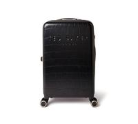 Ted Baker Icon Case Medium 68cm, Black Patent Croc, TSA Lock, 77L