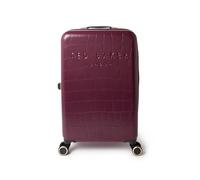 Ted Baker Icon Case Medium 68cm, Plum Patent Croc, TSA Lock, 77L