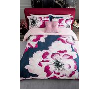 Ted Baker 'Inky Bloom' Cotton Duvet Cover Set in Navy | Size: King Ted Baker Navy King