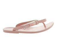 Ted Baker Womens Dusky-pink Jassey Bow-detail Jelly Flip-flops Eur 36 / 3 UK Women