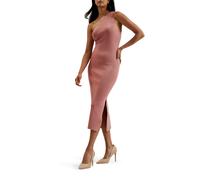 Ted Baker Kaleyy One Shoulder Lurex Knit Midi Pink size 38 | Midi Dresses Outlet | Women | Pink 38
