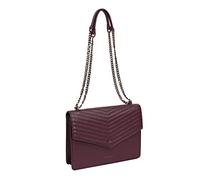 Ted Baker Kalila Leather envelope cross body shoulder bag in Deep Purple