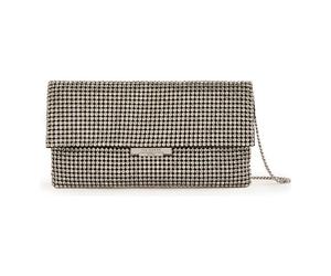 Ted Baker Kristn Clutch bag 26 cm silver colored