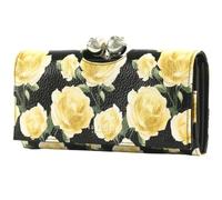 Ted Baker Leather Albaz Printed Large Bobble Purse Black
