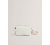Ted Baker Leather Cross Body Camera Bag Ivory