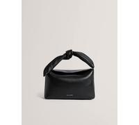 Ted Baker Leather Knot Handle Shoulder Bag Black
