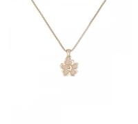 Ted Baker Lilea Magnolia Lillifora Gold Tone Necklace 1.2 x 1.2cm, 40-45cm