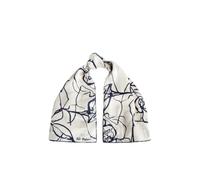 Ted Baker london dennise-linear rose silk square scarf