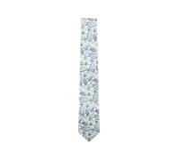 Ted Baker london echet-tonal floral printed silk tie, white
