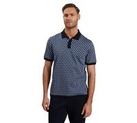 Ted Baker London hamishs-ss Jacquard Stripe geo Polo